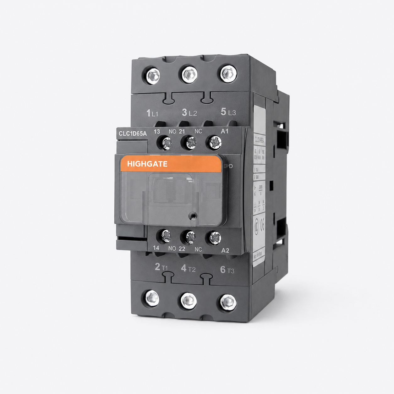 Highgate AC contactor for motor control and electrical panels