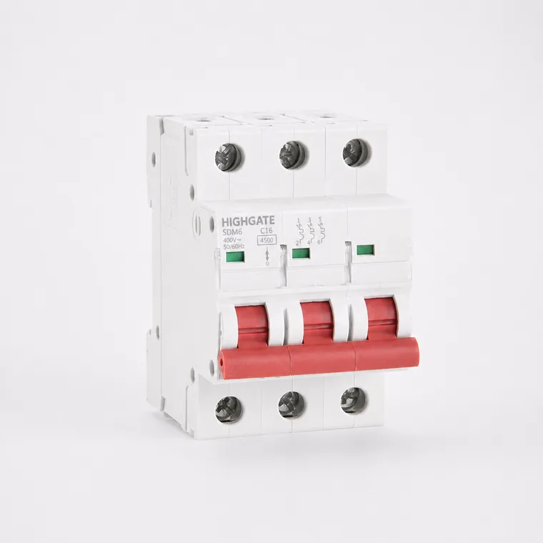 Highgate MCB miniature circuit breaker for branch circuit protection
