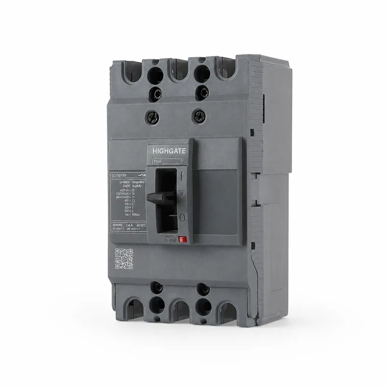 Highgate MCCB moulded case circuit breaker for low voltage distribution